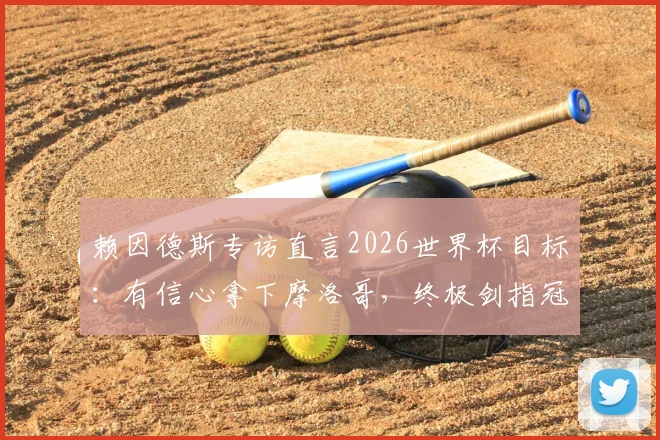 赖因德斯专访直言2026世界杯目标：有信心拿下摩洛哥，终极剑指冠军，解析荷兰队中场核心战术价值